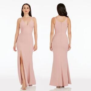 Dress the Population Bridal Iris Gown in Blush Size Small NWT